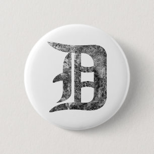 Badge Rond 5 Cm Lavage de Detroit D