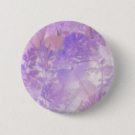 Badge Rond 5 Cm Lavender Floral