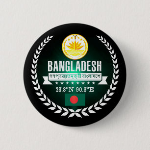 Badge Rond 5 Cm Le Bangladesh