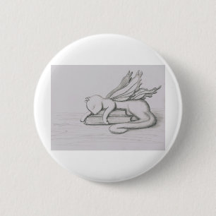 Badge Rond 5 Cm Le bibliothécaire