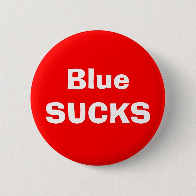 Badge Rond 5 Cm Le bleu SUCE (Devant)