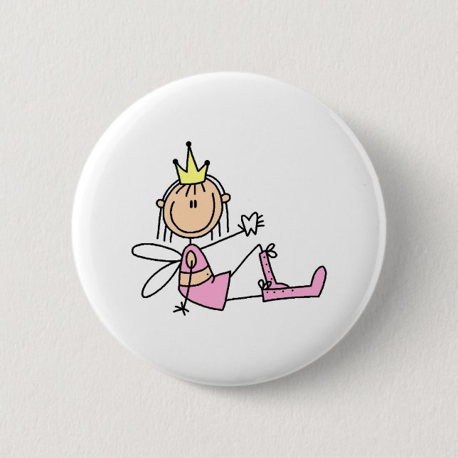 Badge Rond 5 Cm Le bouton de fée de dent (Devant)