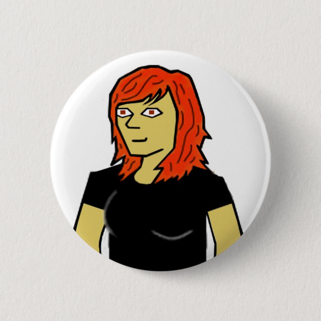 Badge Rond 5 Cm Le bouton de Rachel (Devant)