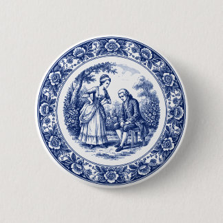 Badge Rond 5 Cm Le bouton de réprimande