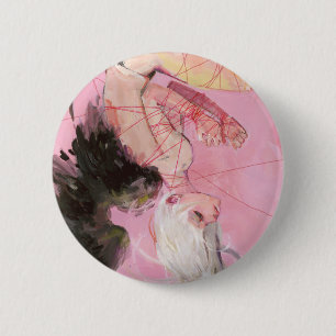 Badge Rond 5 Cm Le bouton tombé