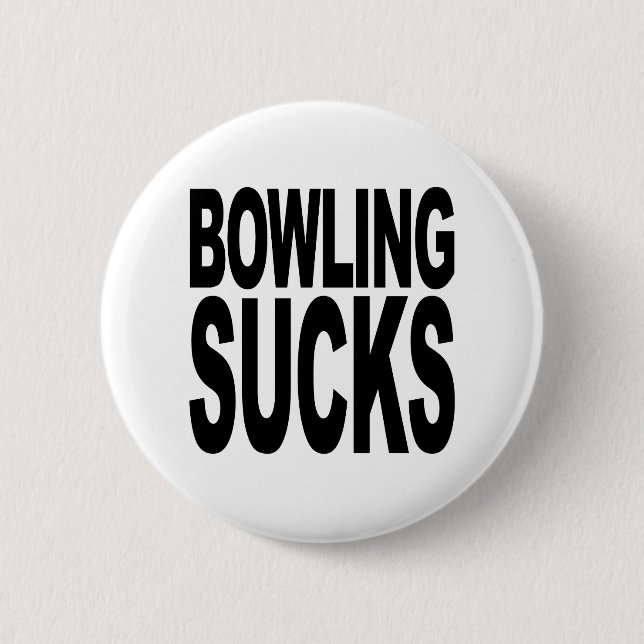 Badge Rond 5 Cm Le bowling suce (Devant)