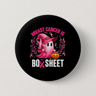 Badge Rond 5 Cm Le cancer du sein super est la tôle de sensibilisa