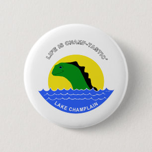 Badge Rond 5 Cm Le champion va partout