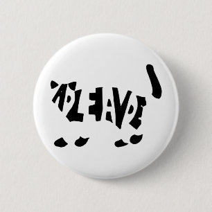 Badge Rond 5 Cm Le chat de Schrödinger