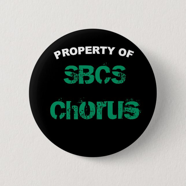Badge Rond 5 Cm Le choeur se boutonnent (Devant)