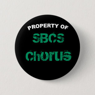 Badge Rond 5 Cm Le choeur se boutonnent
