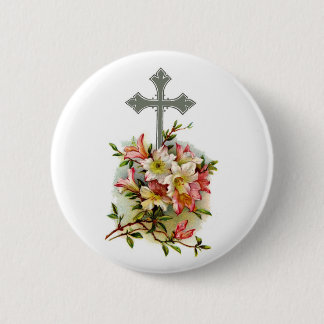 Badge Rond 5 Cm Le chrétien croise 1 borne