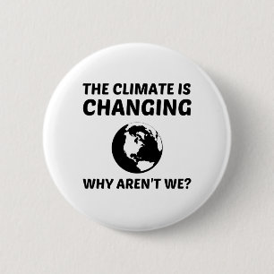 BADGE ROND 5 CM LE CLIMAT CHANGE