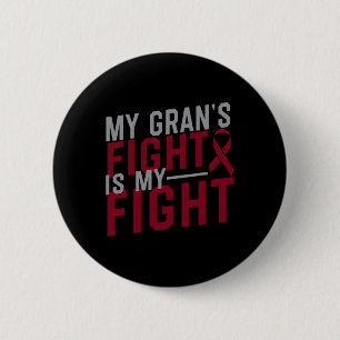 Badge Rond 5 Cm Le combat de mon grand-père est mon combat Anémie