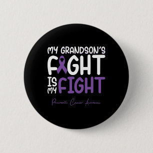 Badge Rond 5 Cm Le combat de mon petit-fils est mon combat contre