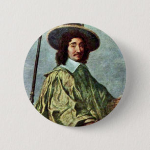 Badge Rond 5 Cm Le conservateur Séguier l'entrée de Louis Xiv po