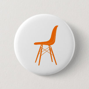 Badge Rond 5 Cm Le cool objecte la chaise d'eames