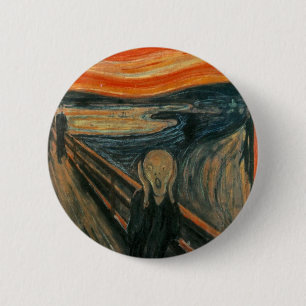 Badge Rond 5 Cm Le cri perçant
