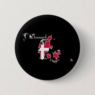 Badge Rond 5 Cm Le Danemark frais