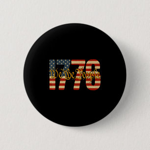 Badge Rond 5 Cm Le drapeau américain vintage 1776 patriotique du p