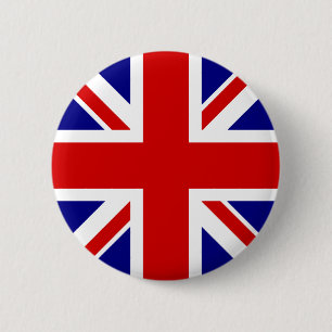 Badge Rond 5 Cm Le drapeau Union Jack
