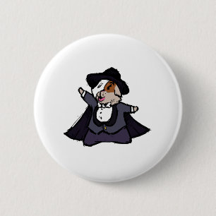 Badge Rond 5 Cm Le fantôme de l'opéra guinéen