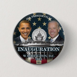 Badge Rond 5 Cm Le fond 2013 d'inauguration d'Obama