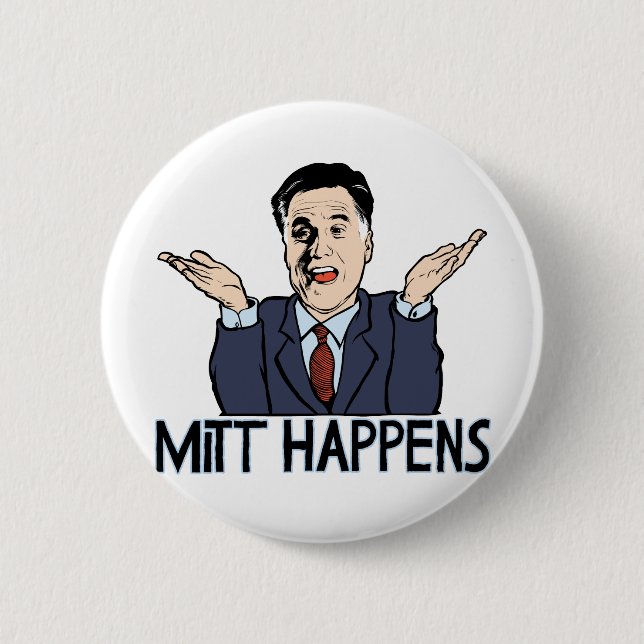 Badge Rond 5 Cm Le gant se produit (Devant)