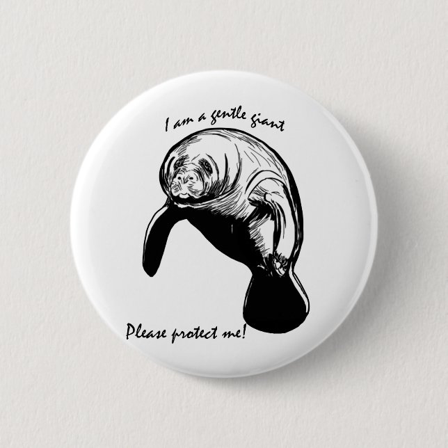 Badge Rond 5 Cm Le Géant Doux ! (Devant)