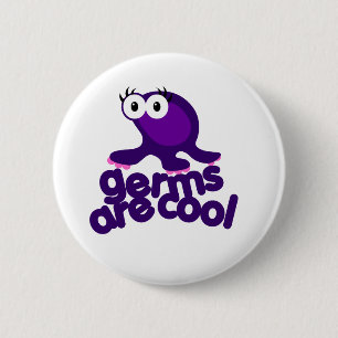 Badge Rond 5 Cm Le germe sont frais