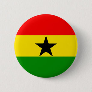 Badge Rond 5 Cm Le Ghana