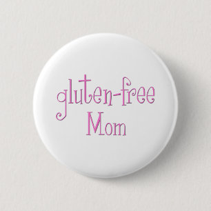 Badge Rond 5 Cm Le gluten libèrent la maman
