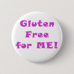 Badge Rond 5 Cm Le gluten libèrent pour moi