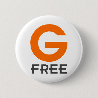 Badge Rond 5 Cm Le gluten libre de G libèrent