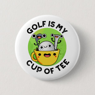 Badge Rond 5 Cm Le Golf Est Ma Coupe Du Funny Golf Pun