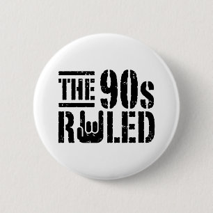 Badge Rond 5 Cm Le gouvernement des années 90