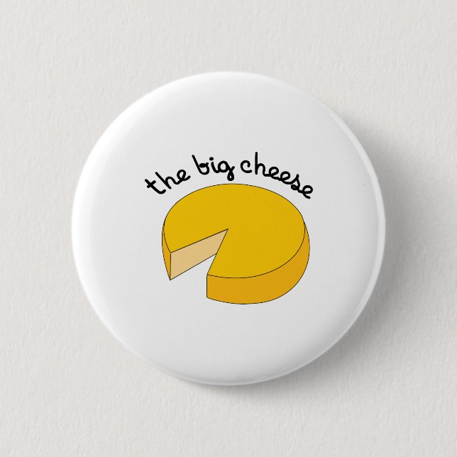 Badge Rond 5 Cm Le Grand Fromage (Devant)