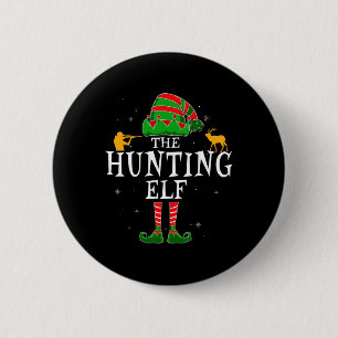Badge Rond 5 Cm Le Groupe Elf Chasse Correspondant Famille Noël Hu