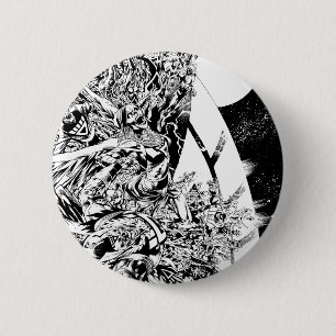 Badge Rond 5 Cm Le groupe et la lune les plus noirs 2 de nuit