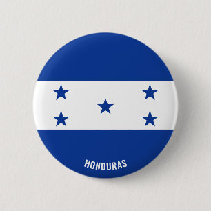 Badge Rond 5 Cm Le Honduras Drapeau Bouton Patriotique Charme
