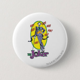 Badge Rond 5 Cm Le Joker Cackles 2