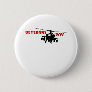 Badge Rond 5 Cm Le jour de vétéran
