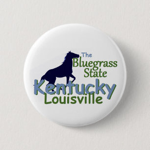 BADGE ROND 5 CM LE KENTUCKY