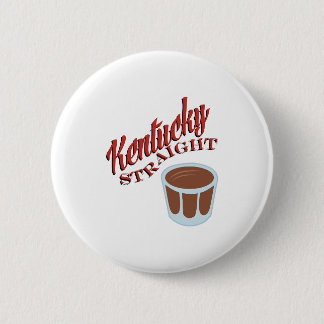 Badge Rond 5 Cm Le Kentucky directement (Devant)