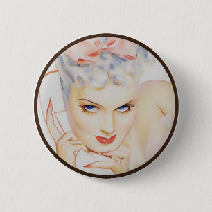 Badge Rond 5 Cm Le kitsch BItsch : Portraits Pin-