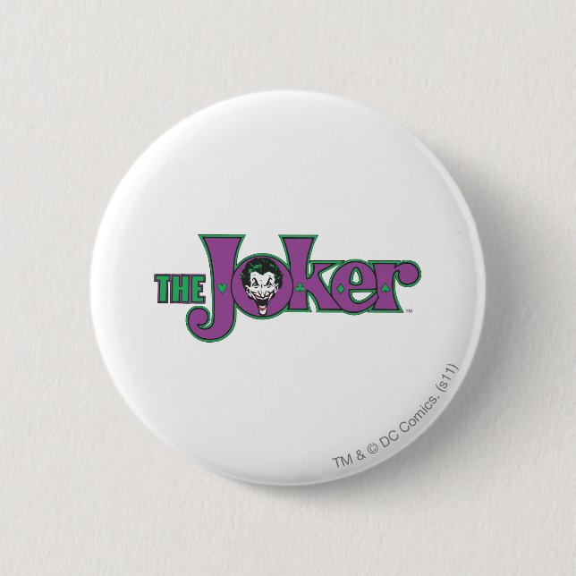 Badge Rond 5 Cm Le logo de Joker (Devant)
