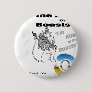 Badge Rond 5 Cm Le magicien d'Oz - illustration
