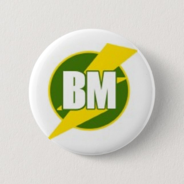 Badge Rond 5 Cm Le meilleur homme B/M (Devant)