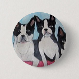 Badge Rond 5 Cm le monde d'Éric poursuit la terre