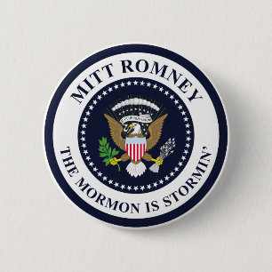 Badge Rond 5 Cm Le mormon de Stormin